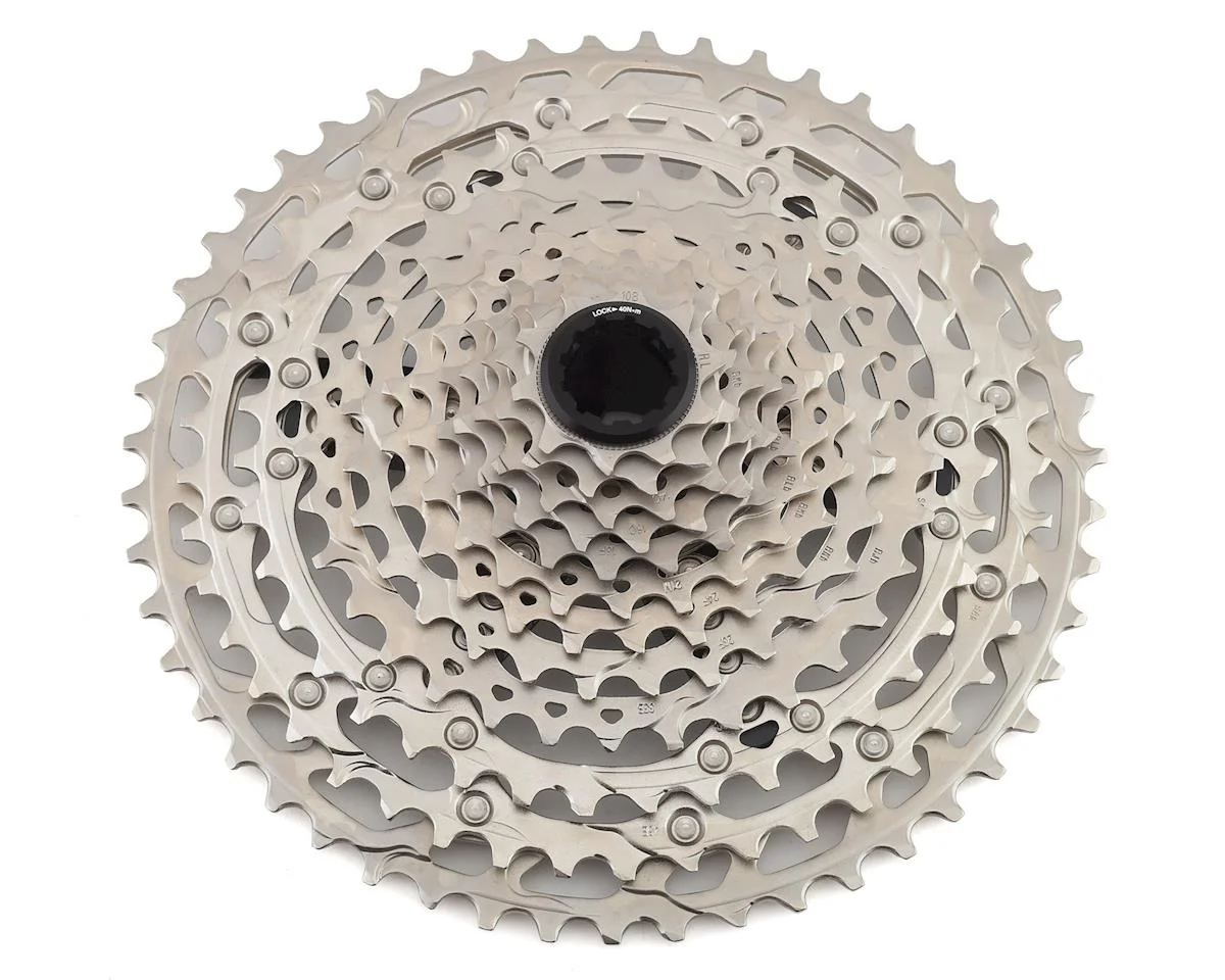 Shimano Deore CS-M6100 Cassette (Silver) (12 Speed) (Micro Spline) (10-51T)